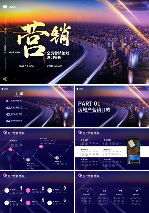 房地产销售技巧培训课程PPT模板