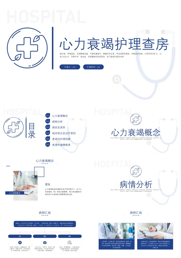 心力衰竭护理查房PPT
