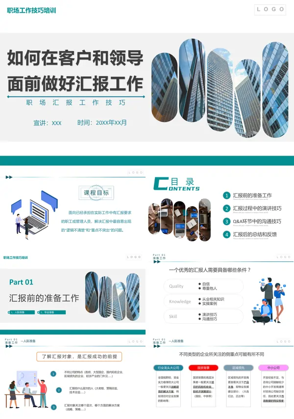 在工作中应该如何更好的给领导汇报工作PPT课件