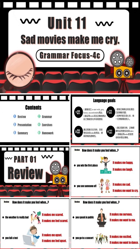 九年级英语全一册Unit 11 第3课时Grammar Focus 4c PPT课件含教案