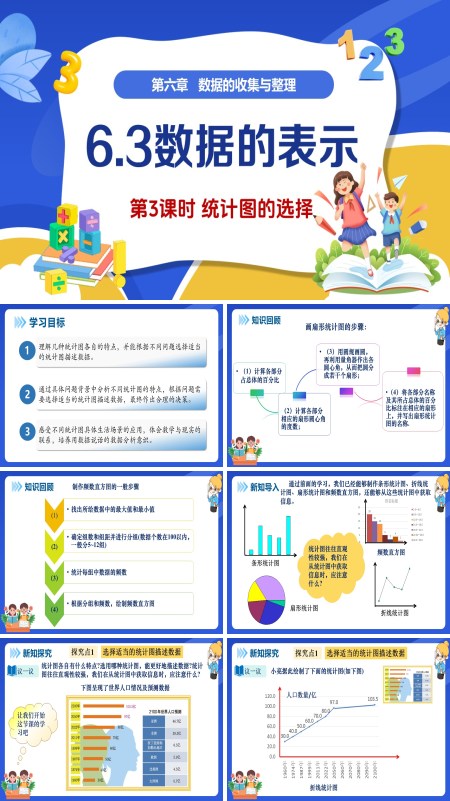 6单元七年级数学上册（北师大）6.3数据的表示（第3课时）（教学课件）ppt课件含教案