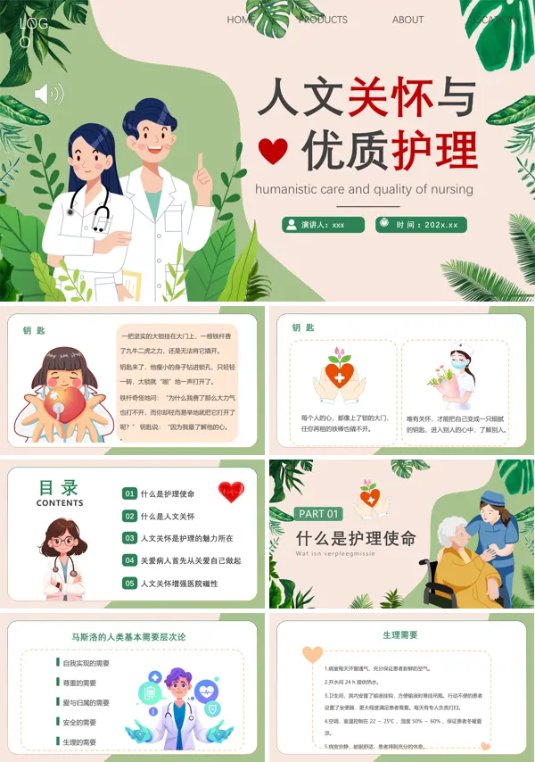 人文关怀与优质护理PPT