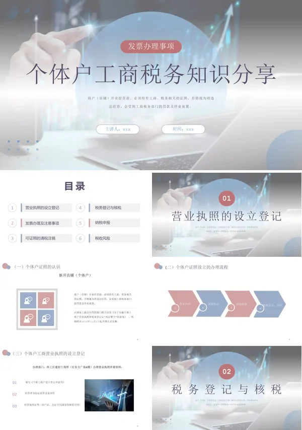 个体工商户税务知识PPT