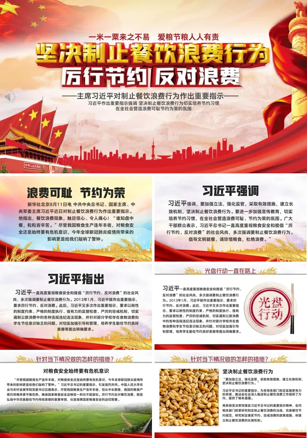 坚决制止餐饮浪费行为心得