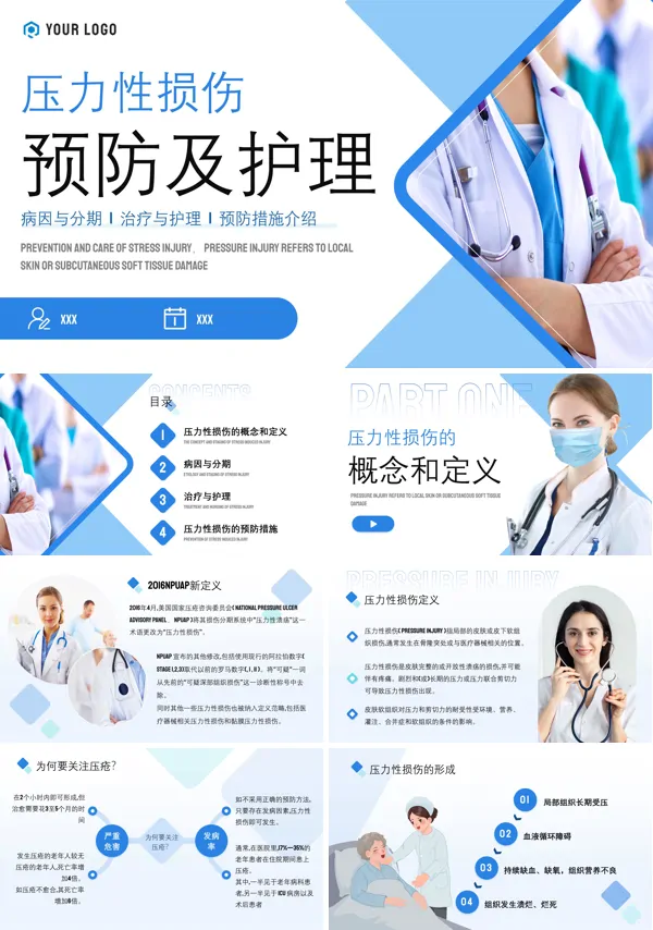 压力性损伤预防及护理PPT