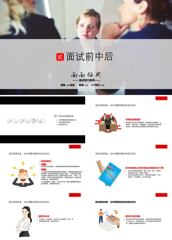 如何提高面试技巧PPT