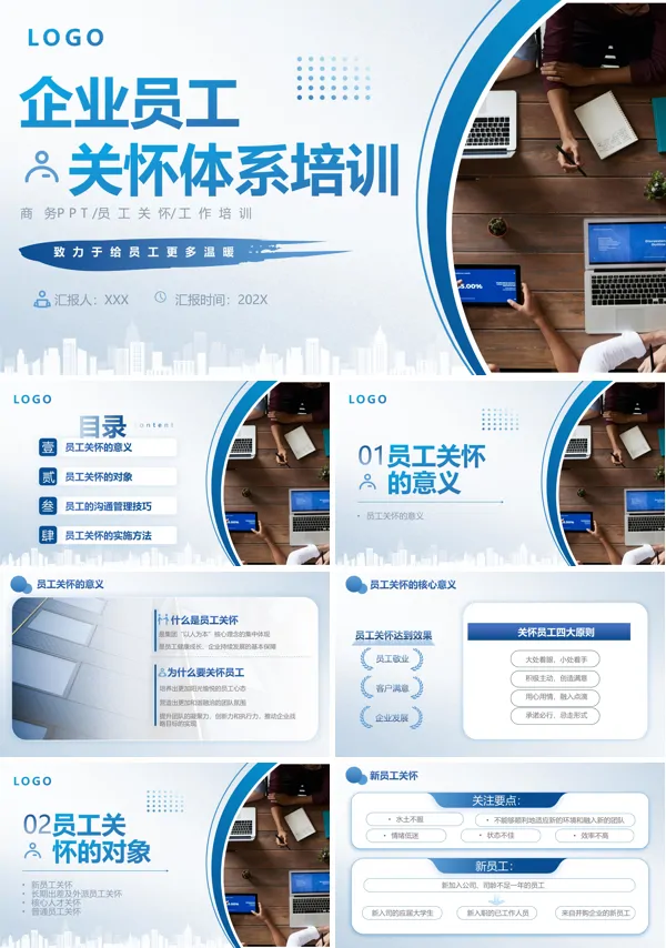 公司员工关怀培训课程ppt课件