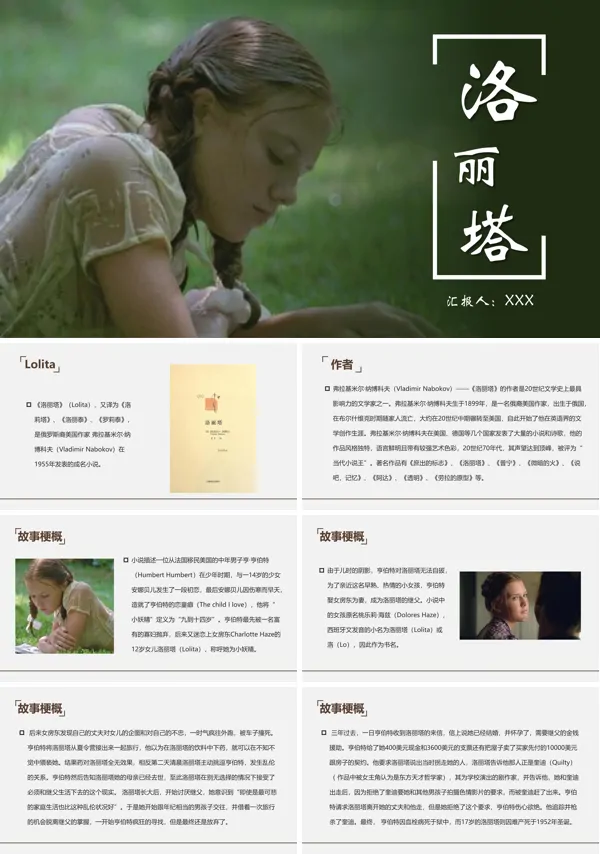 电影分享洛丽塔PPT课件