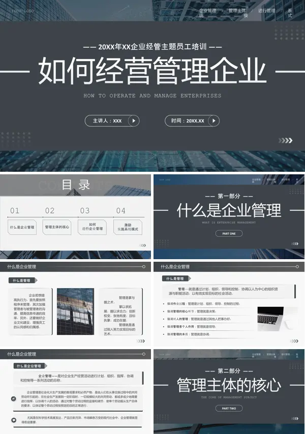 如何经营企业管理培训PPT课件