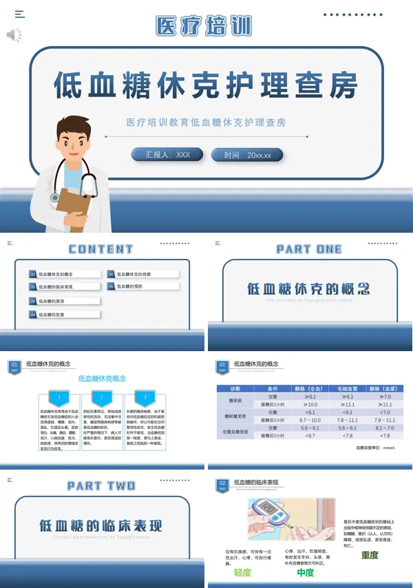 低血糖休克护理查房PPT课件