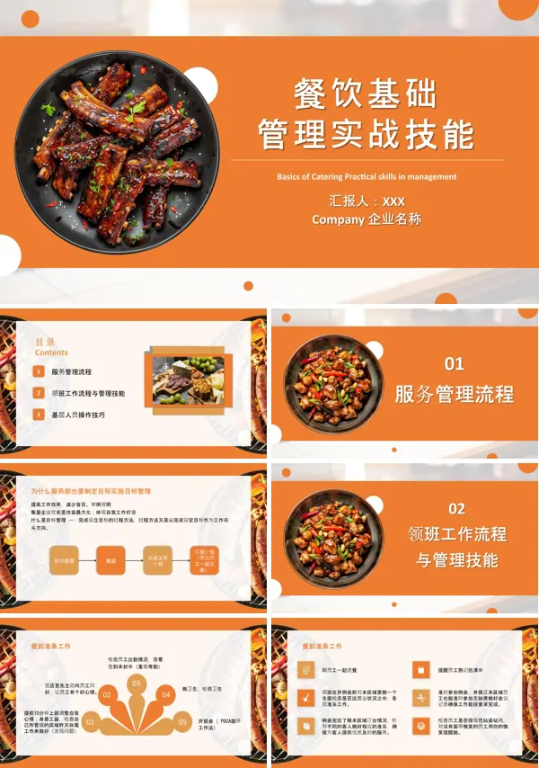 餐饮服务管理培训PPT课件免费下载