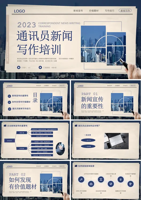 通讯员新闻写作培训PPT