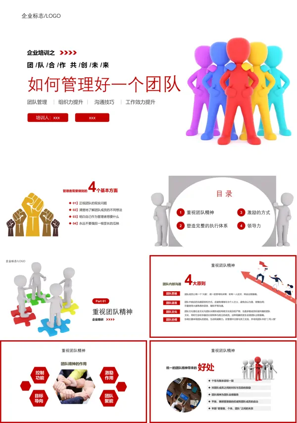 如何管理好一个团队PPT课件