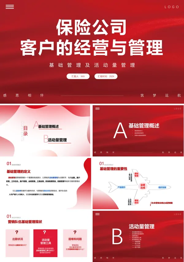 保险公司客户经营管理培训PPT课件
