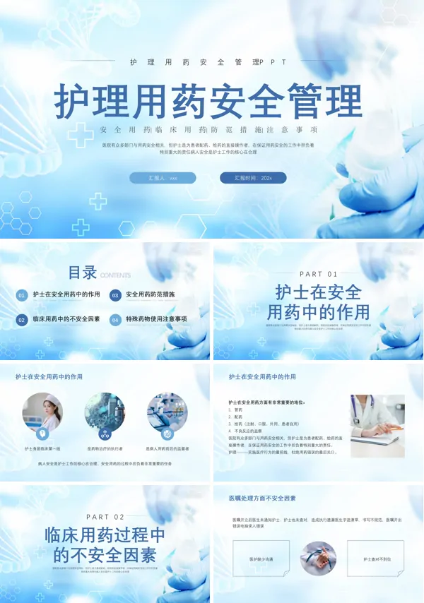 护理用药安全管理知识培训PPT