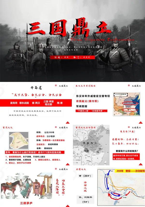 三国鼎立优秀课件ppt