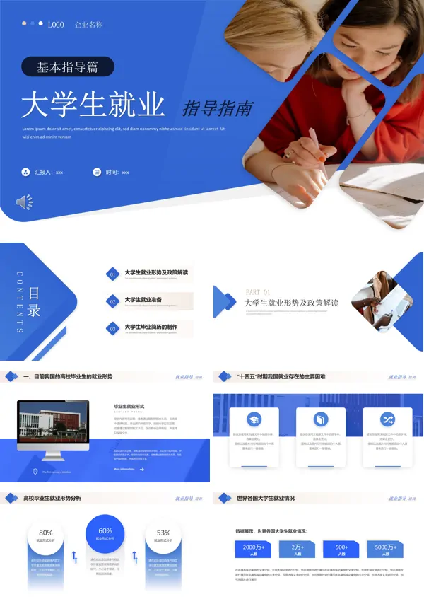 大学生就业指导ppt课件