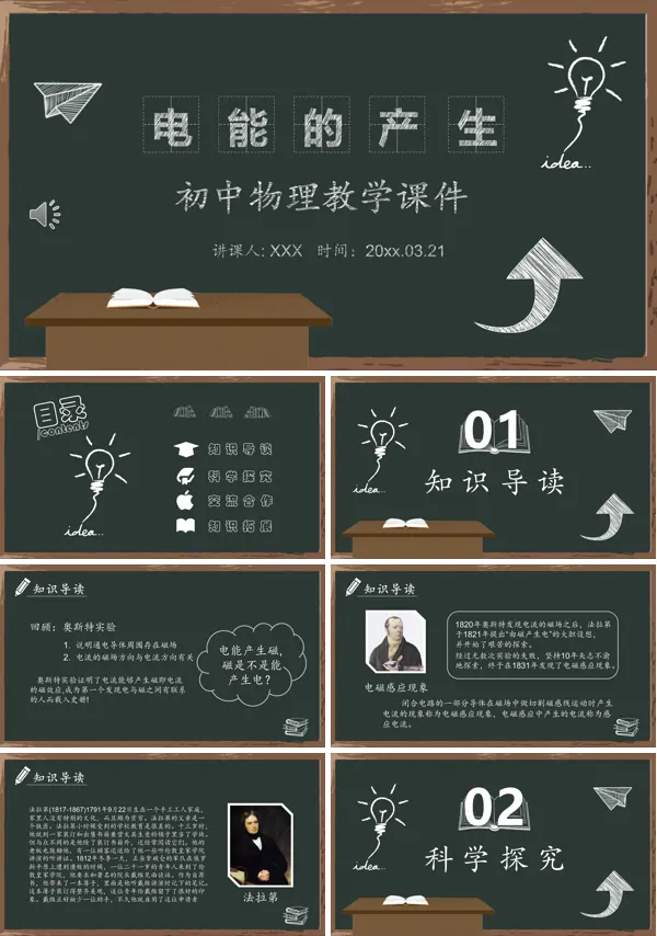 初中物理风电能的产生PPT课件