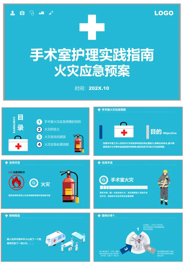 手术室发生火灾应急预案PPT