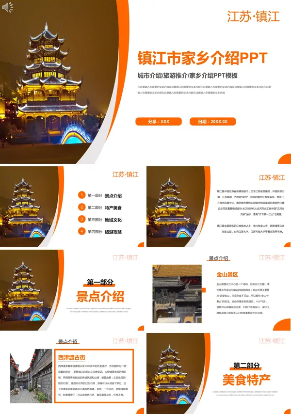江苏镇江介绍PPT