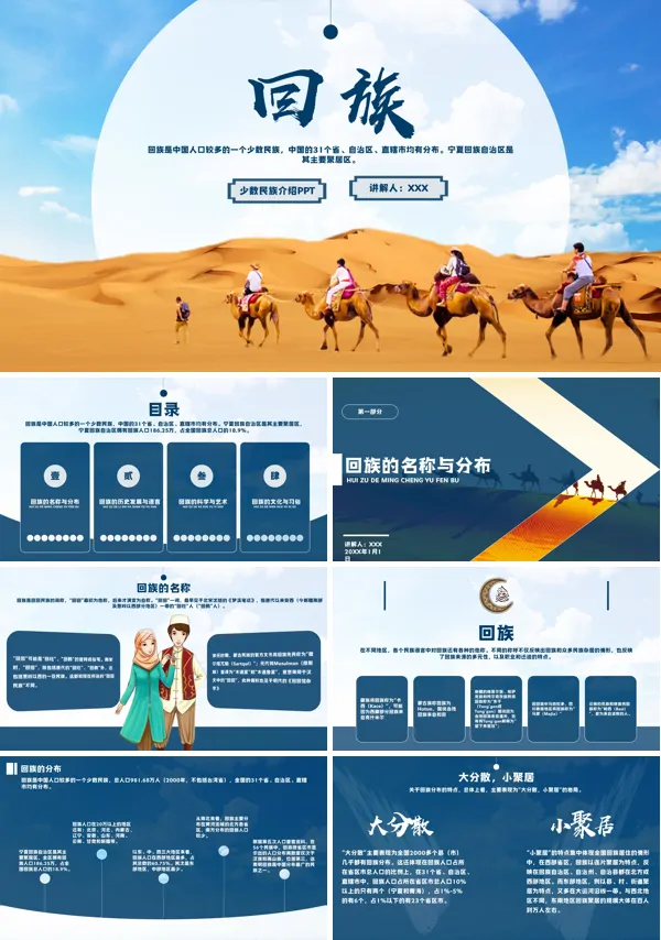 回族民俗风俗介绍PPT课件