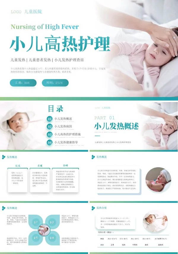小儿发烧护理PPT课件 