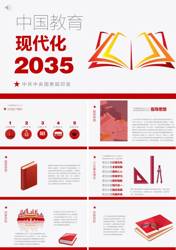 面向2035的教育现代化PPT