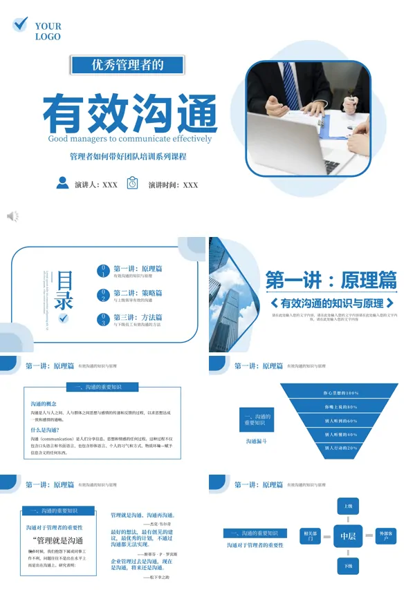 有效沟通技巧培训课程PPT