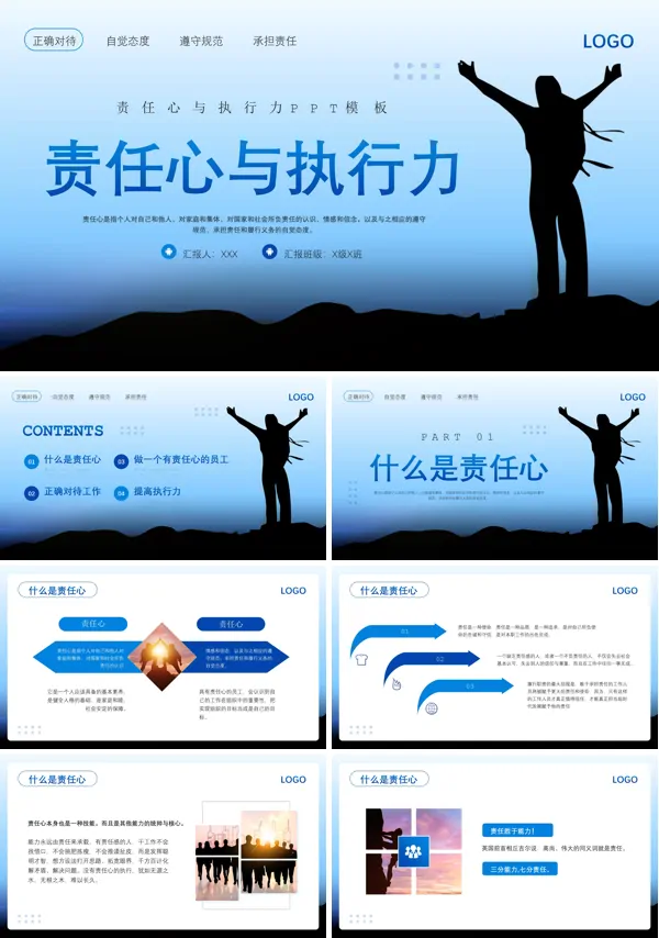 企业员工职业能力提升员工责任心与执行力PPT培训