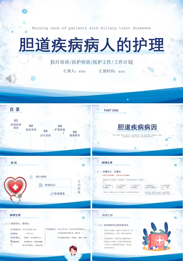 胆道疾病病人护理医学类PPT