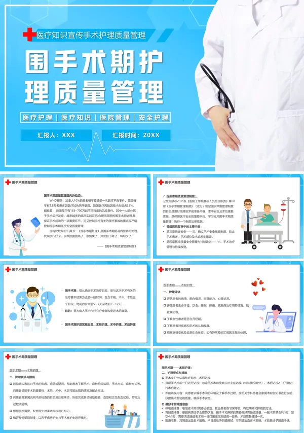 最新围手术期护理质量管理PPT模板