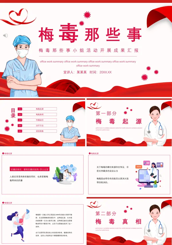 关于梅毒的ppt课件