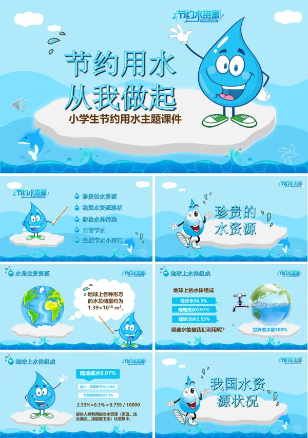大学节约用水ppt课件
