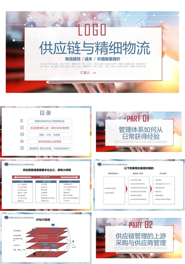 供应链与精细物流PPT