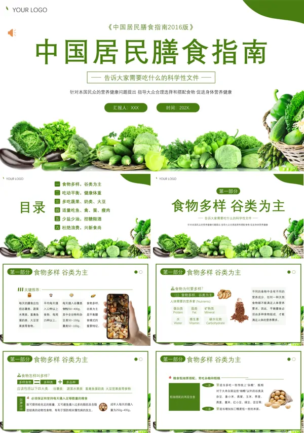 中国居民膳食指南PPT课件