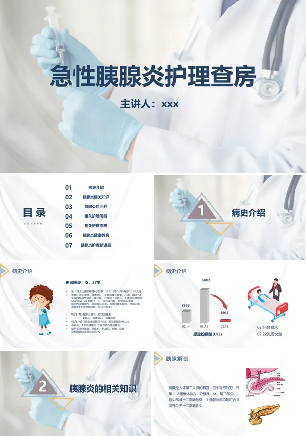 急性胰腺炎护理查房PPT课件