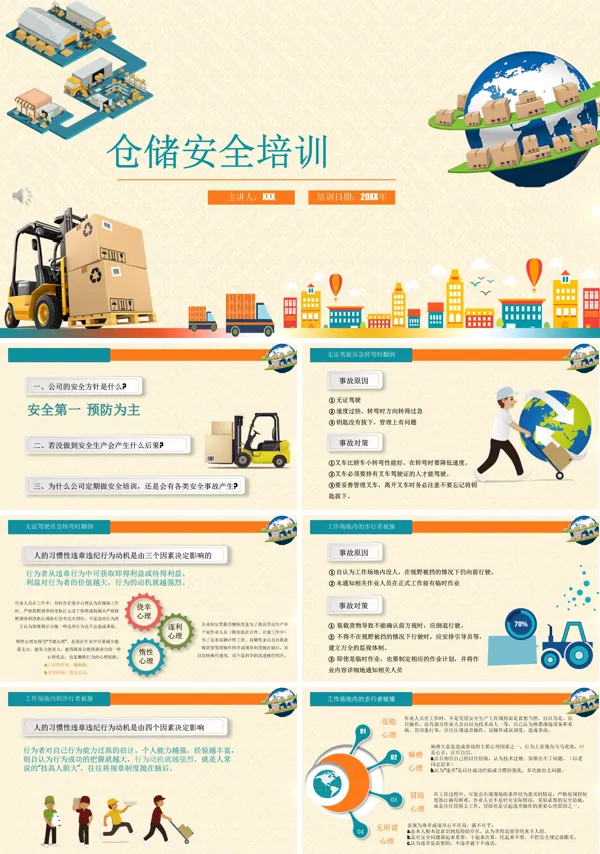 仓储安全培训PPT课件