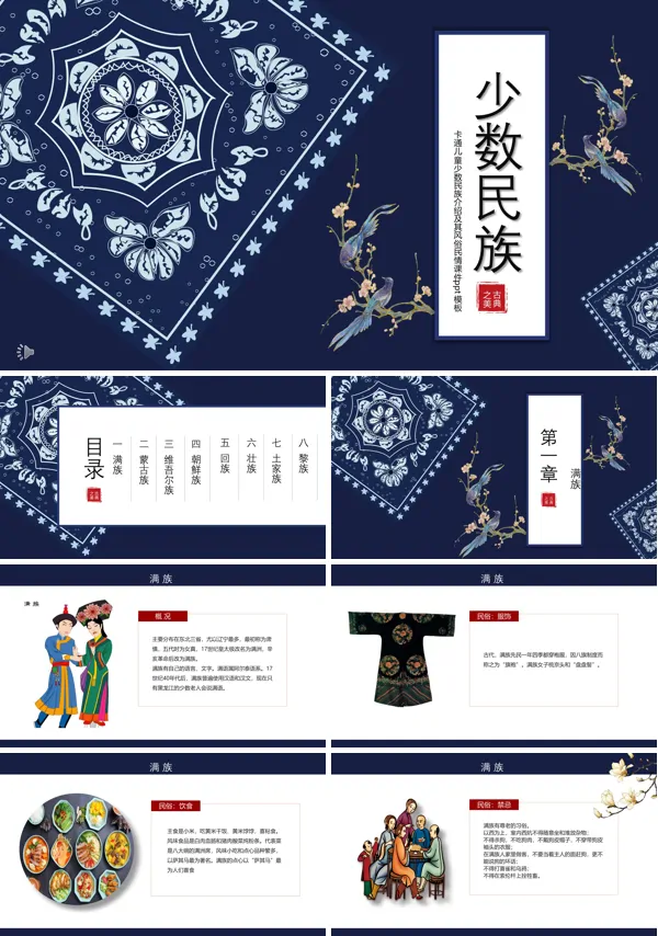 介绍少数民族PPT