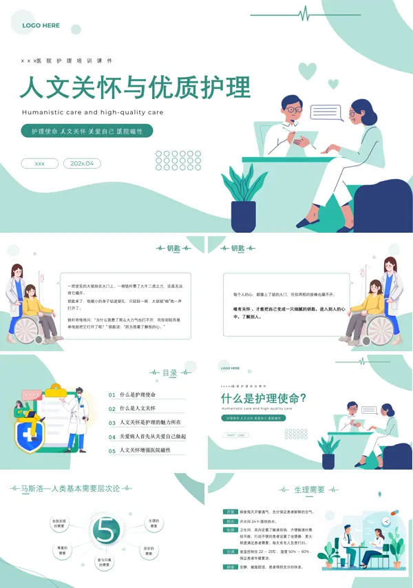 人文关怀与优质护理ppt