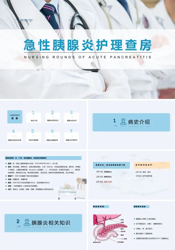 急性胰腺炎护理查房ppt课件