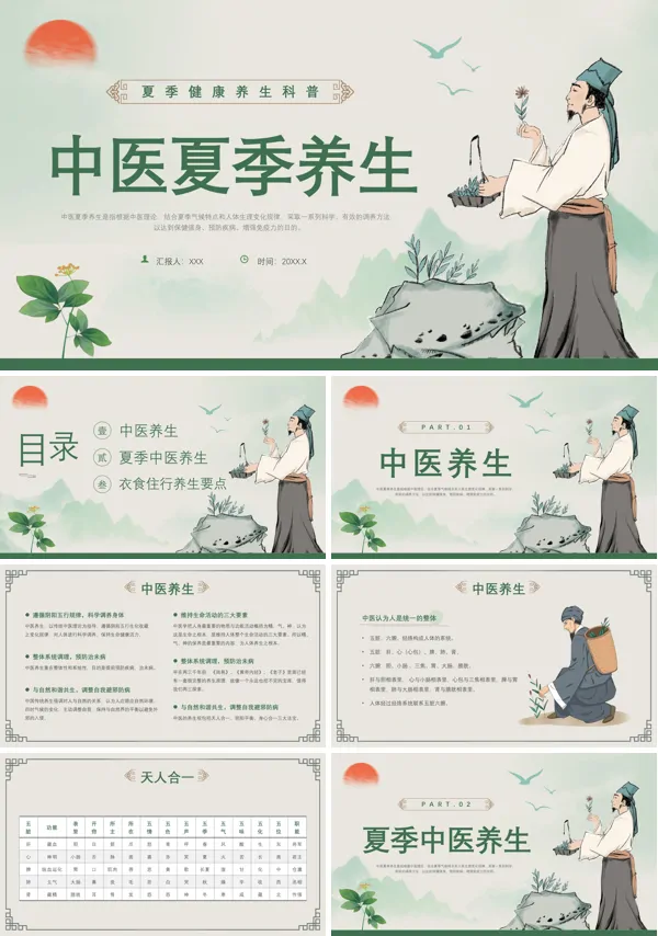 中医养生之夏季养生篇ppt课件