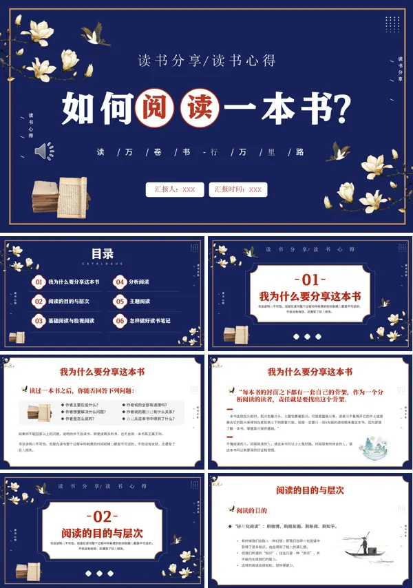 读书分享如何阅读一本书PPT含讲稿