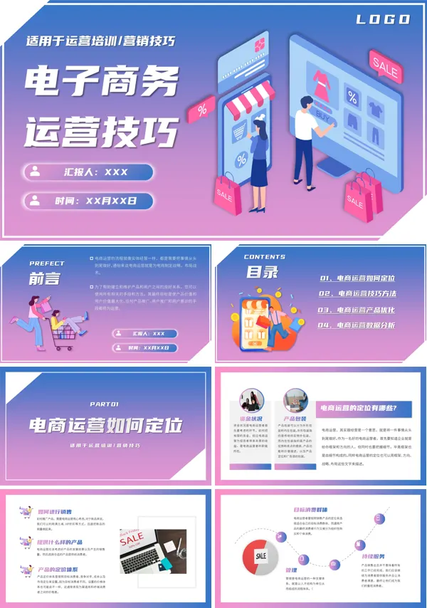 电子商务营销技巧运营培训PPT