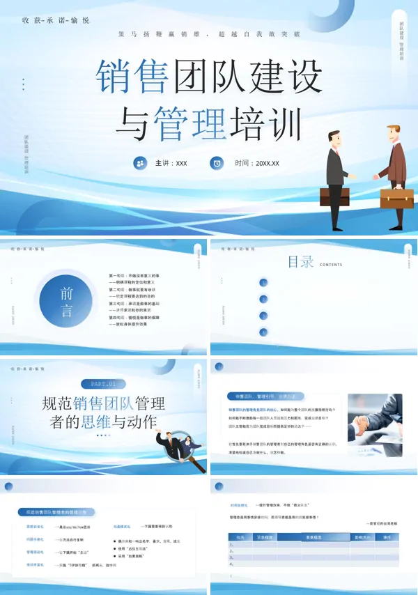 职场培训销售团队建设与管理培训PPT课件
