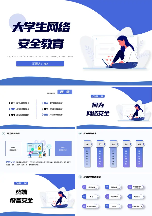 大学生网络安全教育PPT