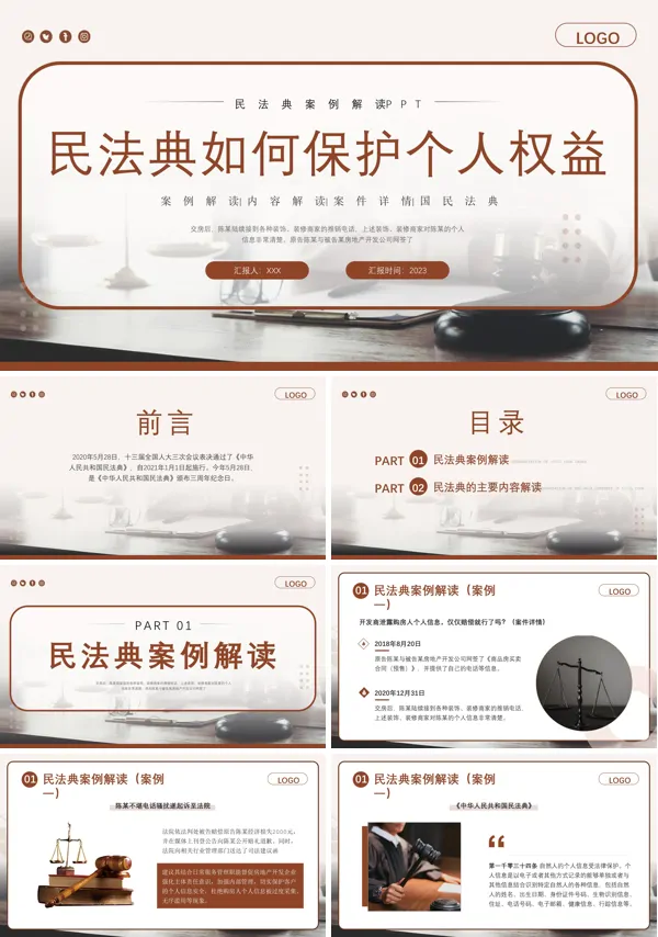 学习《民法典》依法保障人民合法权益PPT课件