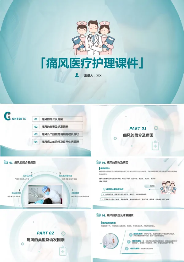 痛风的护理常规ppt课件