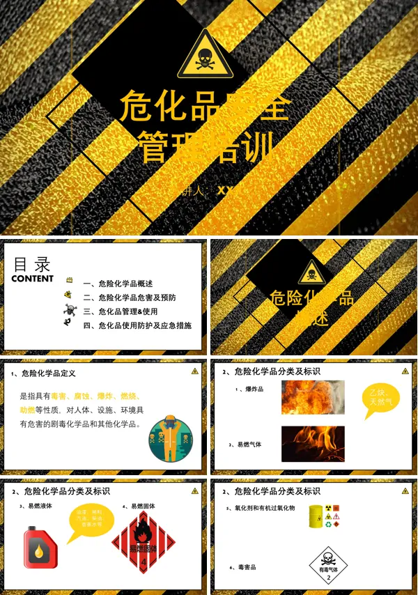 危险化学品安全管理培训 ppt课件