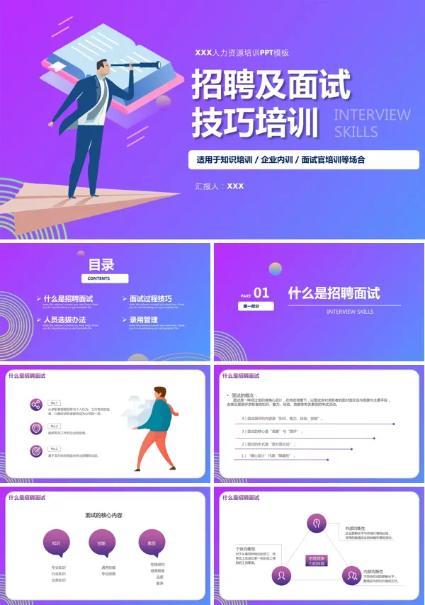 面试官面试技巧培训PPT课件