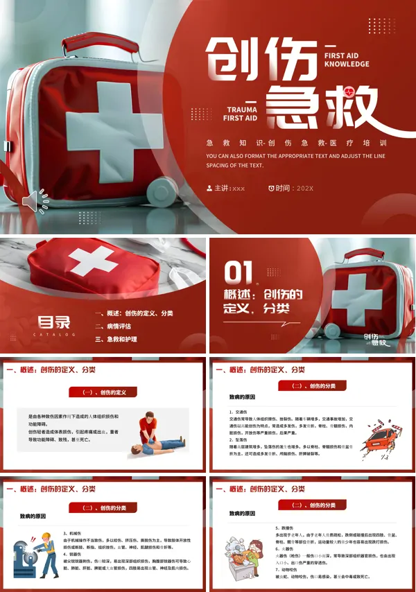 创伤急救知识PPT课件含讲稿
